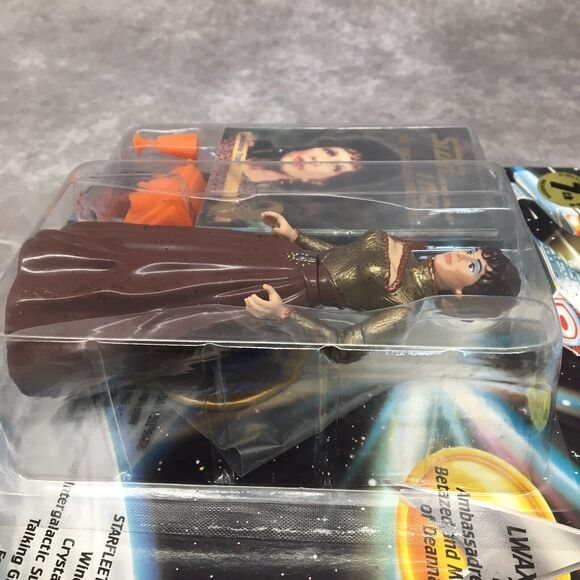 STAR TREK The Next Generation Lwaxana Troi 7th Season Collector Playmates Figure - Picture 7 of 12